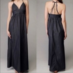 7 For All Mankind Navy Maxi Dress